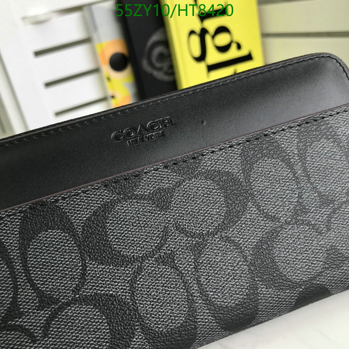 Coach Bag-(4A)-Wallet-,Code: HT8420,$: 55USD