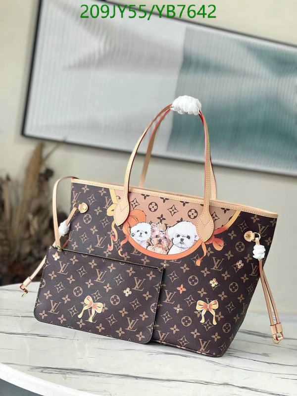 LV Bags-(Mirror)-Neverfull-,Code: YB7642,$: 209USD