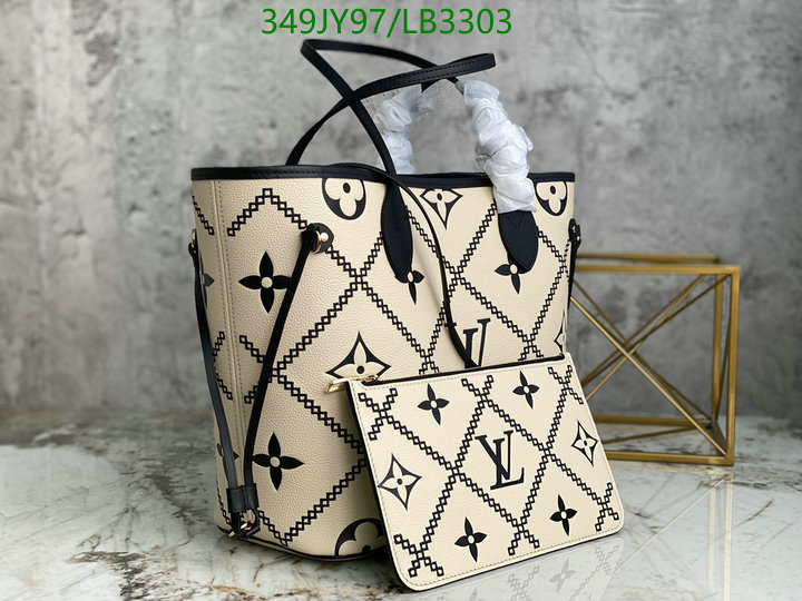 LV Bags-(Mirror)-Neverfull-,Code: LB3303,$: 349USD