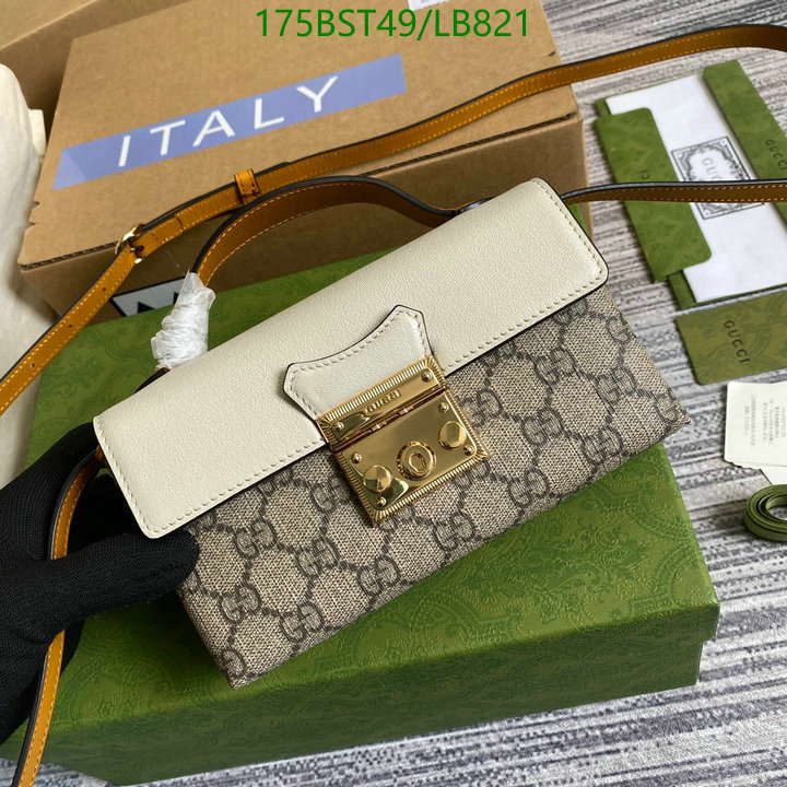 Gucci Bag-(Mirror)-Padlock,Code: LB821,$: 175USD