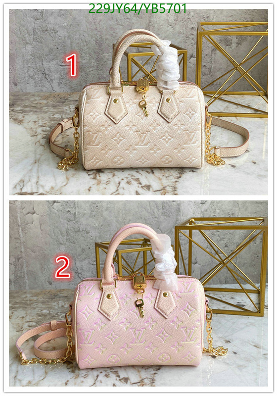 LV Bags-(Mirror)-Speedy-,Code: YB5701,$: 229USD