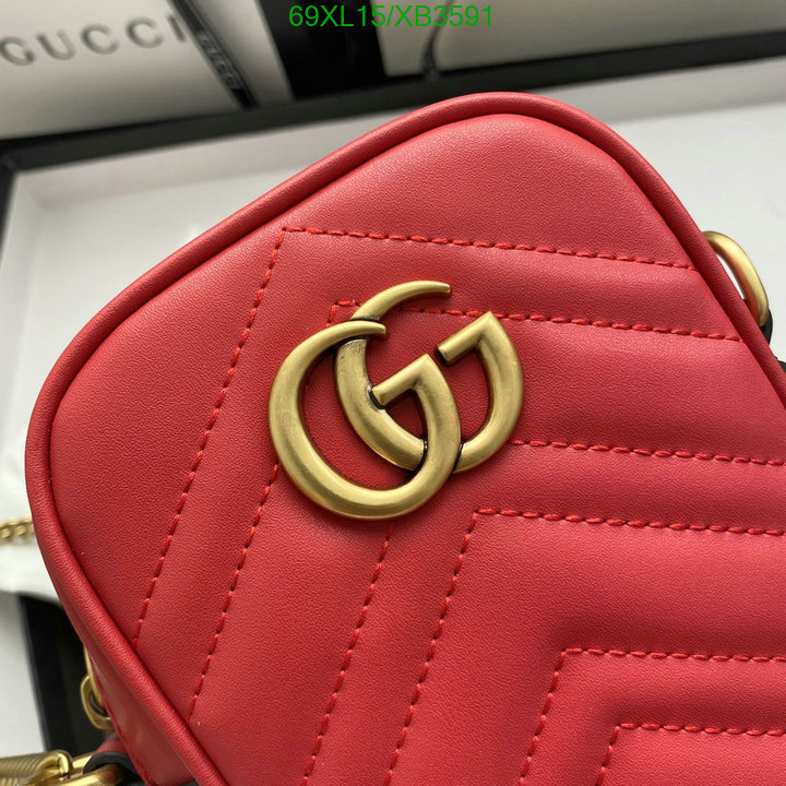 Gucci Bag-(4A)-Marmont,Code: XB3591,$: 69USD