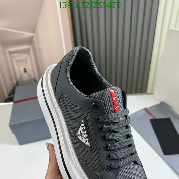 Men shoes-Prada, Code: ZS9479,$: 139USD