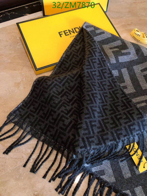 Scarf-Fendi, Code: ZM7870,$: 32USD