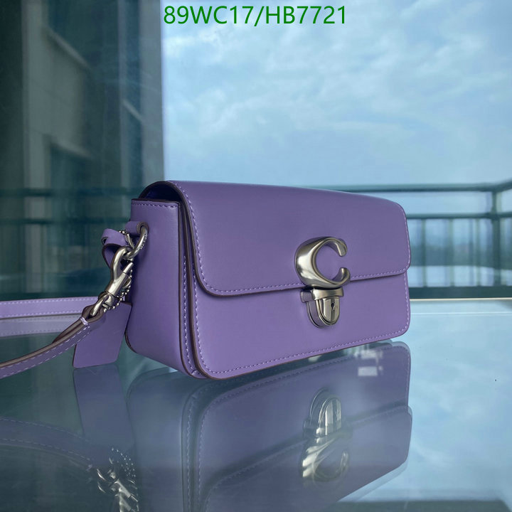 Coach Bag-(4A)-Diagonal-,Code: HB7721,$: 89USD