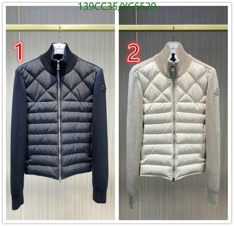 Down jacket Men-Moncler, Code: YC6529,$: 139USD