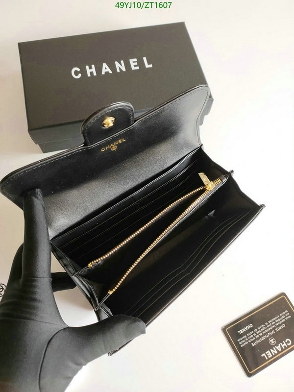 Chanel Bags ( 4A )-Wallet-,Code: ZT1607,$: 49USD