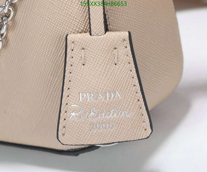 Prada Bag-(Mirror)-Re-Edition 2005,Code: HB6653,$: 155USD