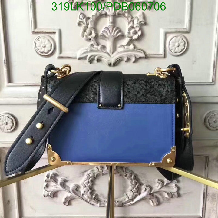 Prada Bag-(Mirror)-Diagonal-,Code: PDB060706,$: 319USD