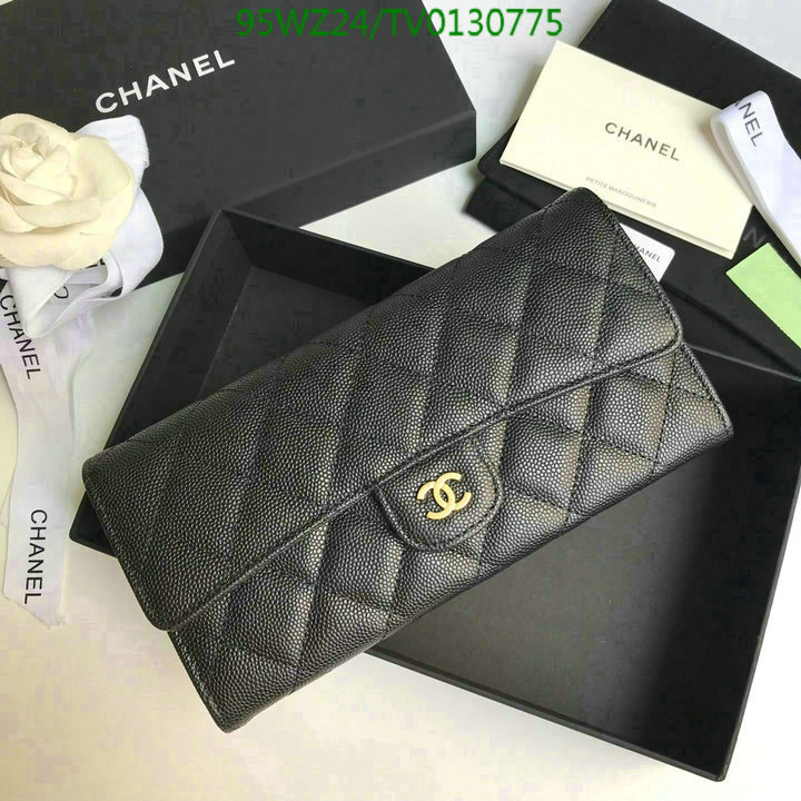 Chanel Bags ( 4A )-Wallet-,Code: TV0130775,$: 95USD