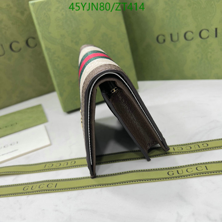 Gucci Bag-(4A)-Wallet-,Code: ZT414,$: 45USD