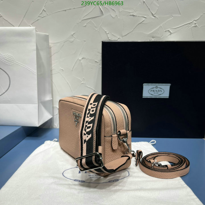 Prada Bag-(Mirror)-Diagonal-,Code: HB6963,$: 239USD