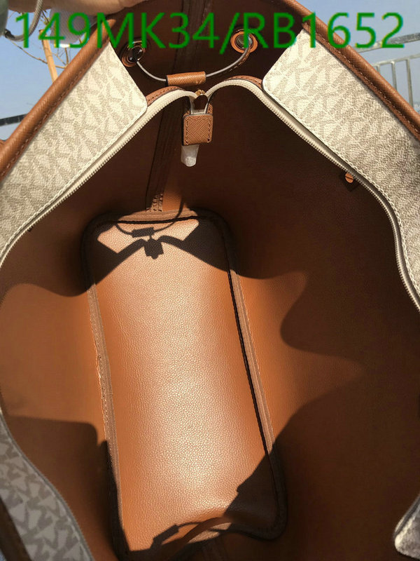 Michael Kors Bag-(Mirror)-Handbag-,Code: RB1652,$: 149USD