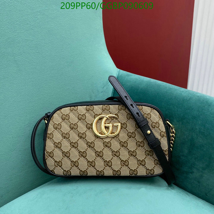 Gucci Bag-(Mirror)-Marmont,Code: GGBP090609,$: 209USD