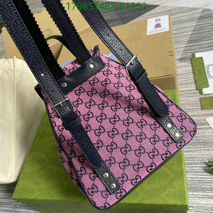 Gucci Bag-(Mirror)-Backpack-,Code: LB1352,$: 179USD
