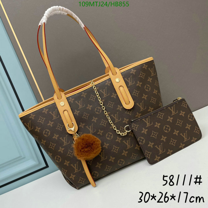 LV Bags-(4A)-Handbag Collection-,Code: HB855,$: 109USD