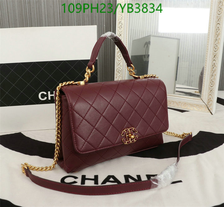 Chanel Bags ( 4A )-Diagonal-,Code: YB3834,$: 109USD