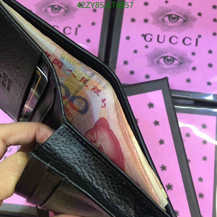 Gucci Bag-(4A)-Wallet-,Code: LT4857,$: 42USD