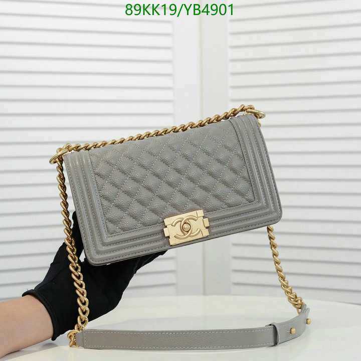 Chanel Bags ( 4A )-Le Boy,Code: YB4901,$: 89USD