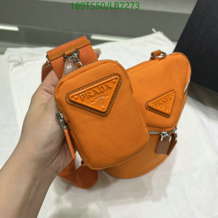 Prada Bag-(Mirror)-Diagonal-,Code: LB7273,$: 189USD