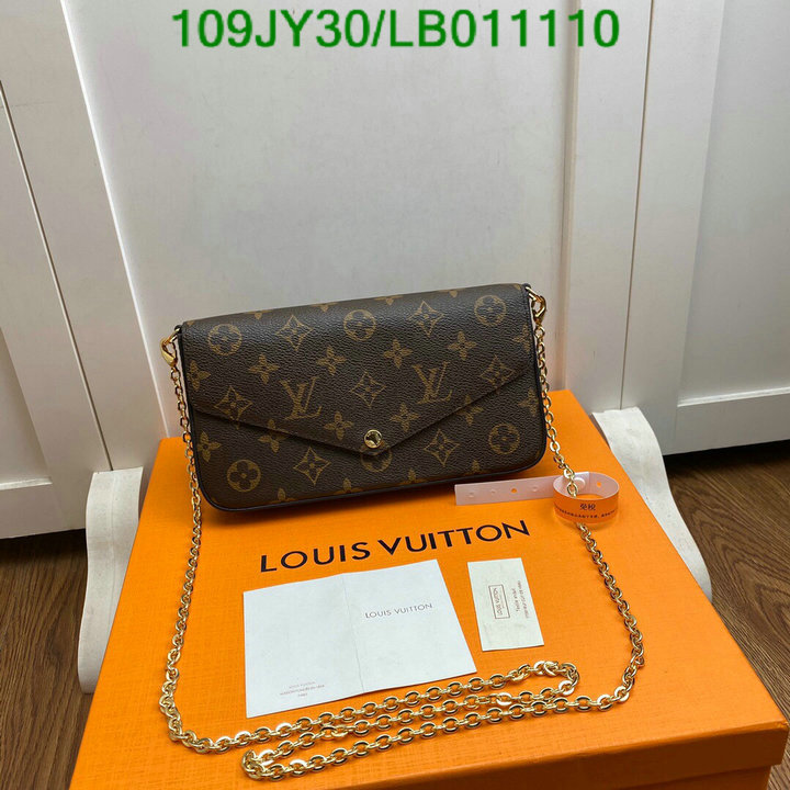 LV Bags-(Mirror)-New Wave Multi-Pochette-,Code: LB011110,$: 109USD