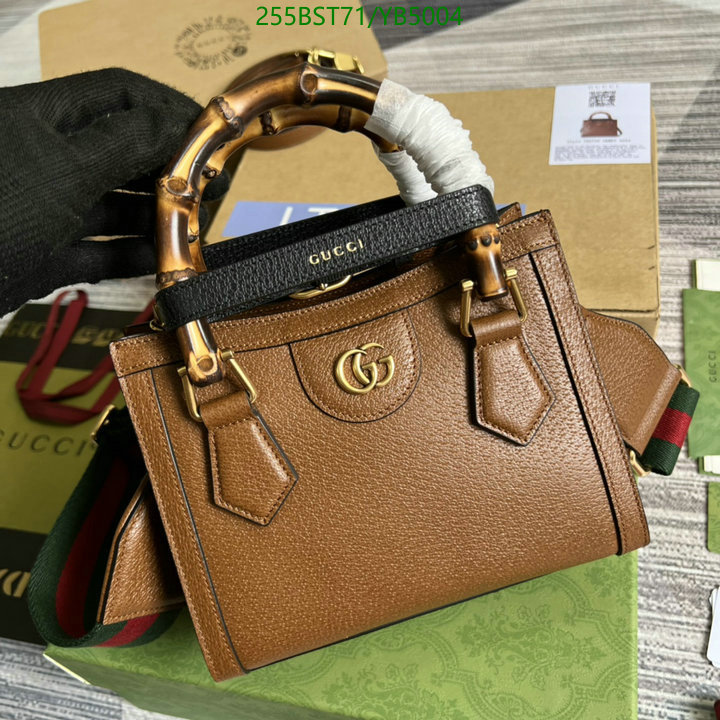 Gucci Bag-(Mirror)-Diana-Bamboo-,Code: YB5004,$: 255USD