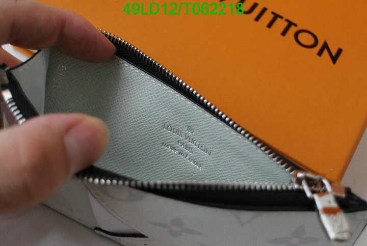 LV Bags-(Mirror)-Wallet-,Code: T062218,$: 49USD