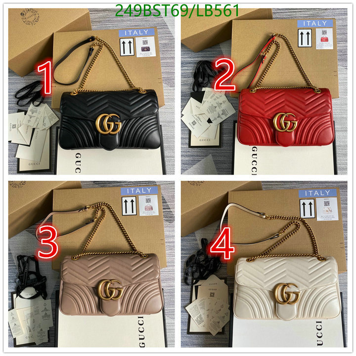 Gucci Bag-(Mirror)-Marmont,Code: LB561,$: 249USD