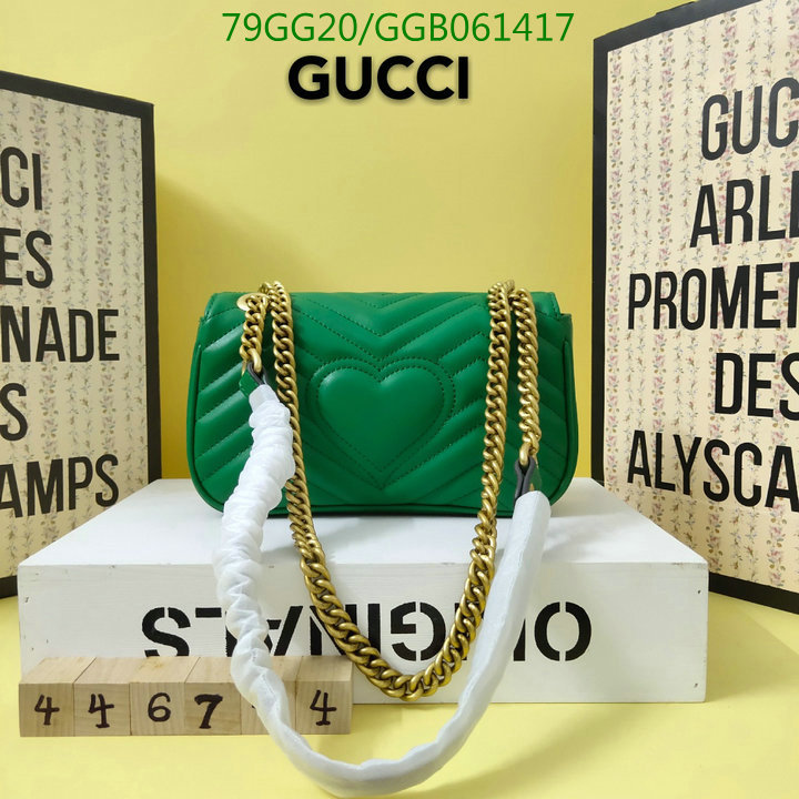 Gucci Bag-(4A)-Marmont,Code: GGB061417,$:79USD