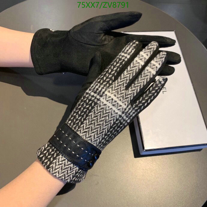 Gloves-Chanel, Code: ZV8791,$: 75USD