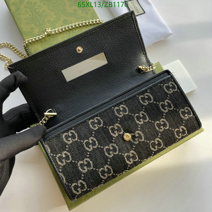 Gucci Bag-(4A)-Diagonal-,Code: ZB1170,$: 65USD