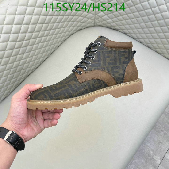 Men shoes-Fendi, Code: HS214,$: 115USD