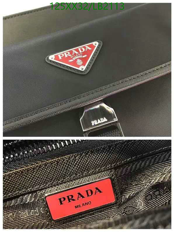 Prada Bag-(Mirror)-Diagonal-,Code: LB2113,$: 125USD