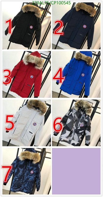 Down jacket Women-Canada Goose, Code: CP100545,$:279USD