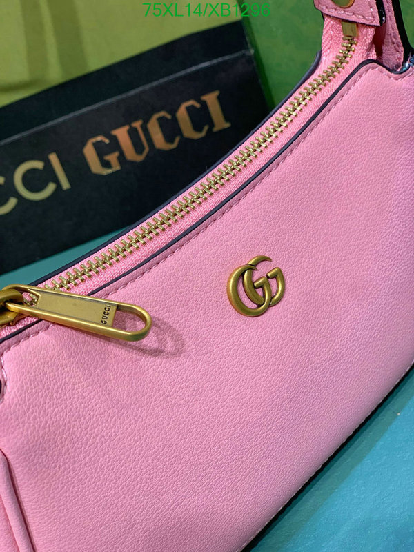 Gucci Bag-(4A)-Handbag-,Code: XB1296,$: 75USD