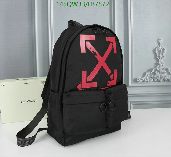 Off-White Bag-(Mirror)-Backpack-,Code: LB7572,$: 145USD