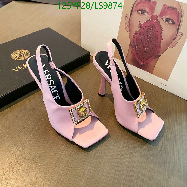 Women Shoes-Versace, Code: LS9874,$: 125USD