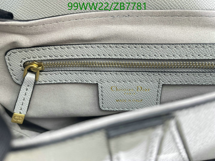 Dior Bags-(4A)-Saddle-,Code: ZB7781,$: 99USD