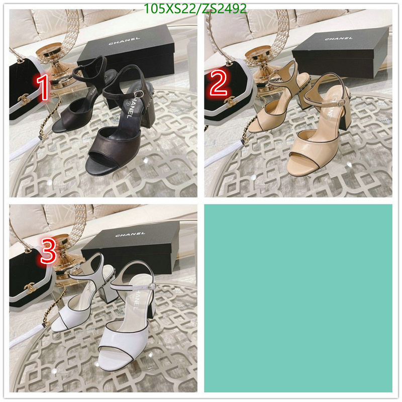 Women Shoes-Chanel,Code: ZS2492,$: 105USD