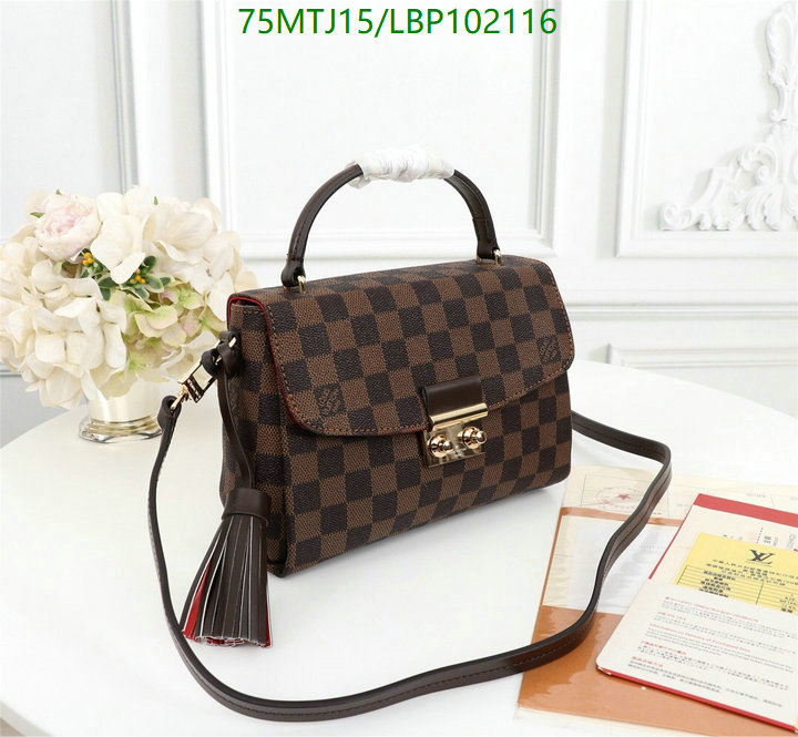 LV Bags-(4A)-Handbag Collection-,Code: LBP102116,$: 75USD