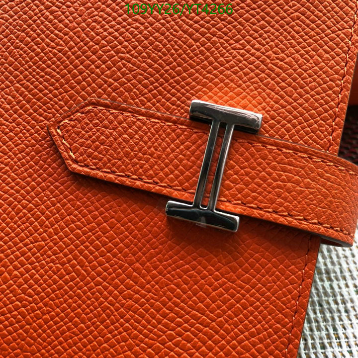 Hermes Bag-(Mirror)-Wallet-,Code: YT4266,$: 109USD