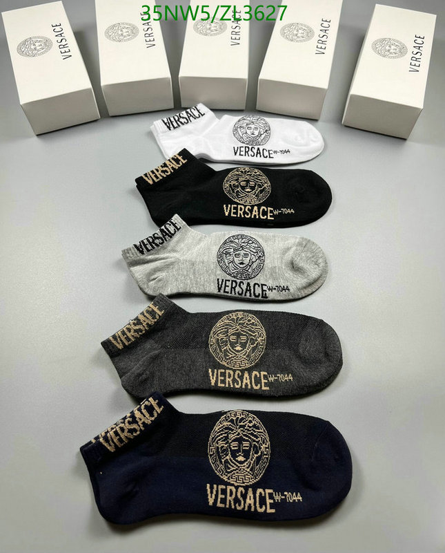 Sock-Versace, Code: ZL3627,$: 35USD