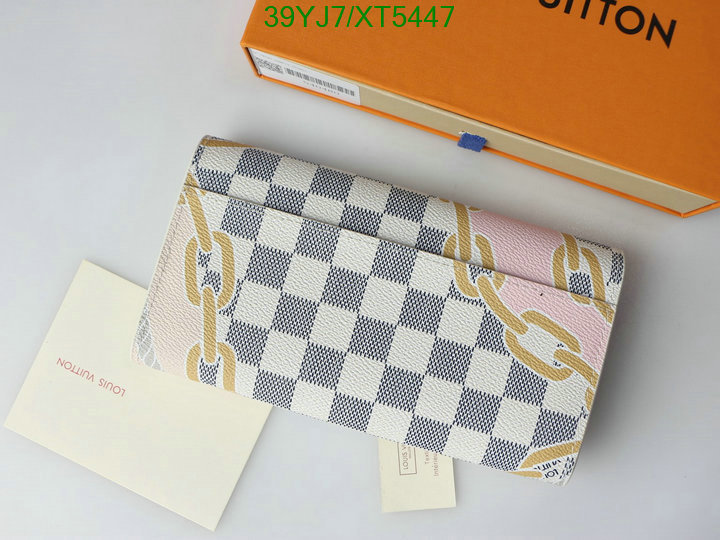 LV Bags-(4A)-Wallet-,Code: XT5447,$: 39USD