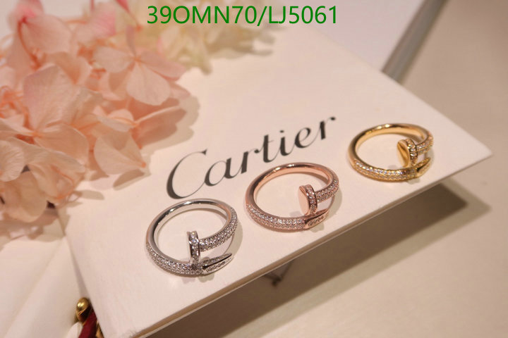 Jewelry-Cartier, Code: LJ5061,$: 39USD