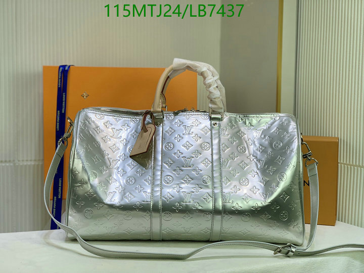 LV Bags-(4A)-Keepall BandouliRe 45-50-,Code: LB7437,$: 115USD