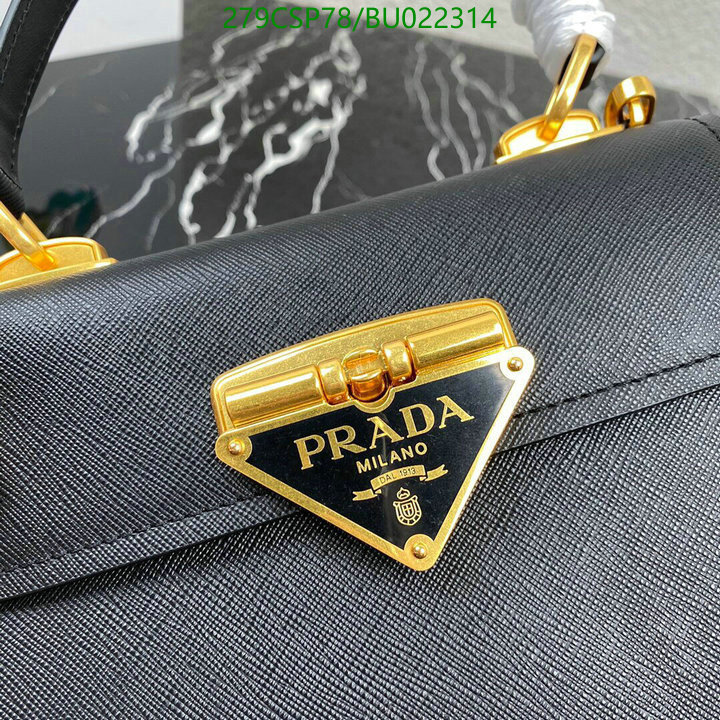 Prada Bag-(Mirror)-Diagonal-,Code: BU022314,$: 279USD