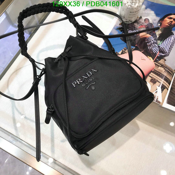 Prada Bag-(Mirror)-Diagonal-,Code: PDB041601,$: 129USD