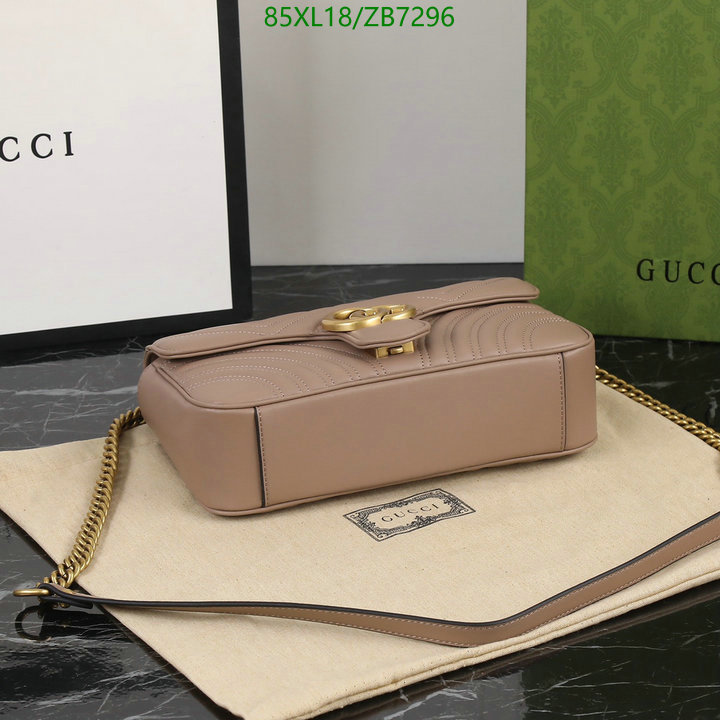 Gucci Bag-(4A)-Marmont,Code: ZB7296,$: 85USD