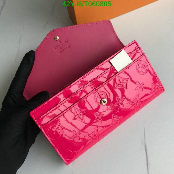 LV Bags-(4A)-Wallet-,Code: T060805,$: 42USD