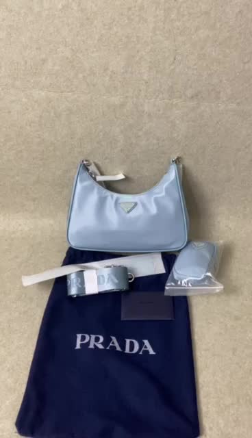 Prada Bag-(Mirror)-Re-Edition 2005,Code:PDBH090738,$:195USD